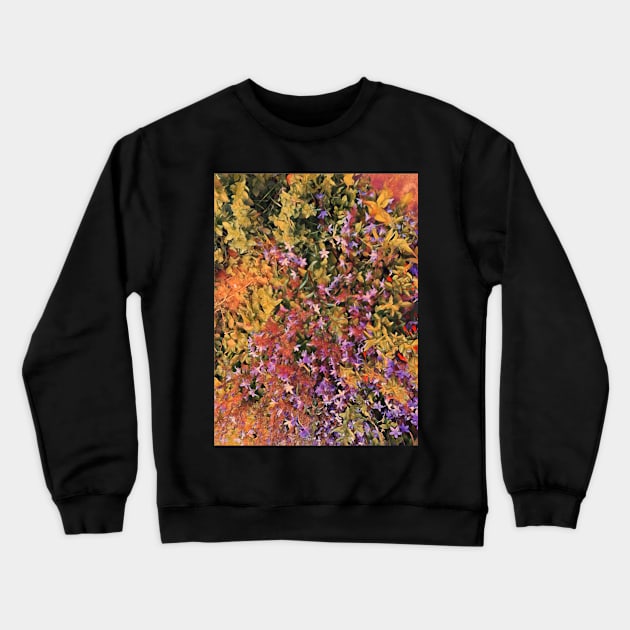 Cottage Garden Crewneck Sweatshirt by Alchemia